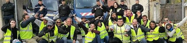 Les gilets jaunes de forcalquier