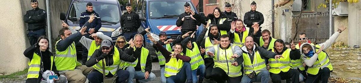 Les gilets jaunes de forcalquier